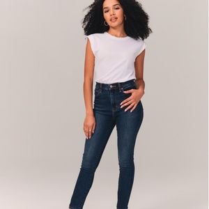 NTW Abercrombie Simone High Rise Ankle Jeans